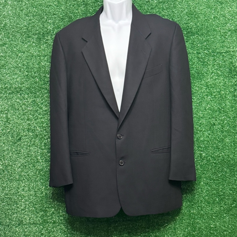 Valentino Black Sport Coat Timeless Elegance